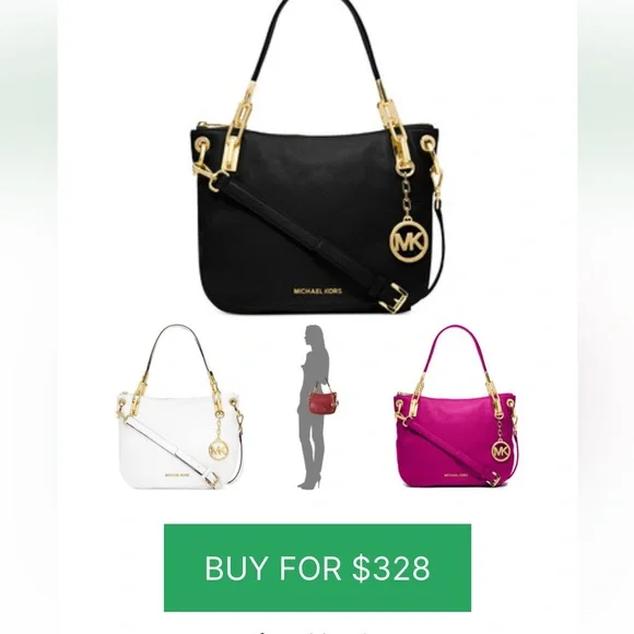 Sold Michl Kors Brooke Medium ShoulderTote - Picture 10 of 16